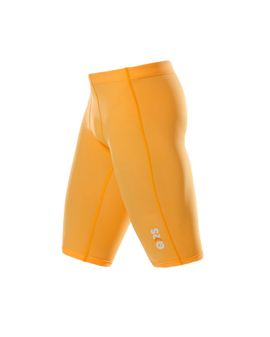 Youth Male Gold Knee Length Short - Quick Response